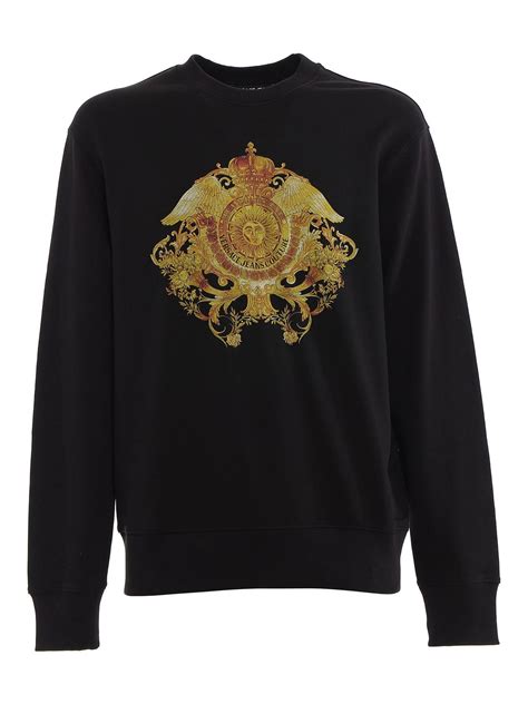 versace jeans sweatshirt yoox|Sweaters And Sweatshirts .